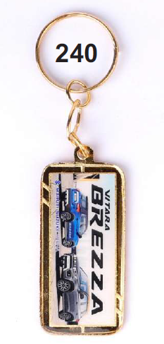 PLASTIC DIGITAL KEYCHAIN